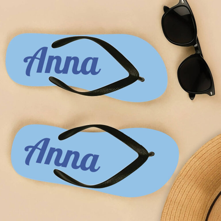 Personalizované žabky - s vaším jménem