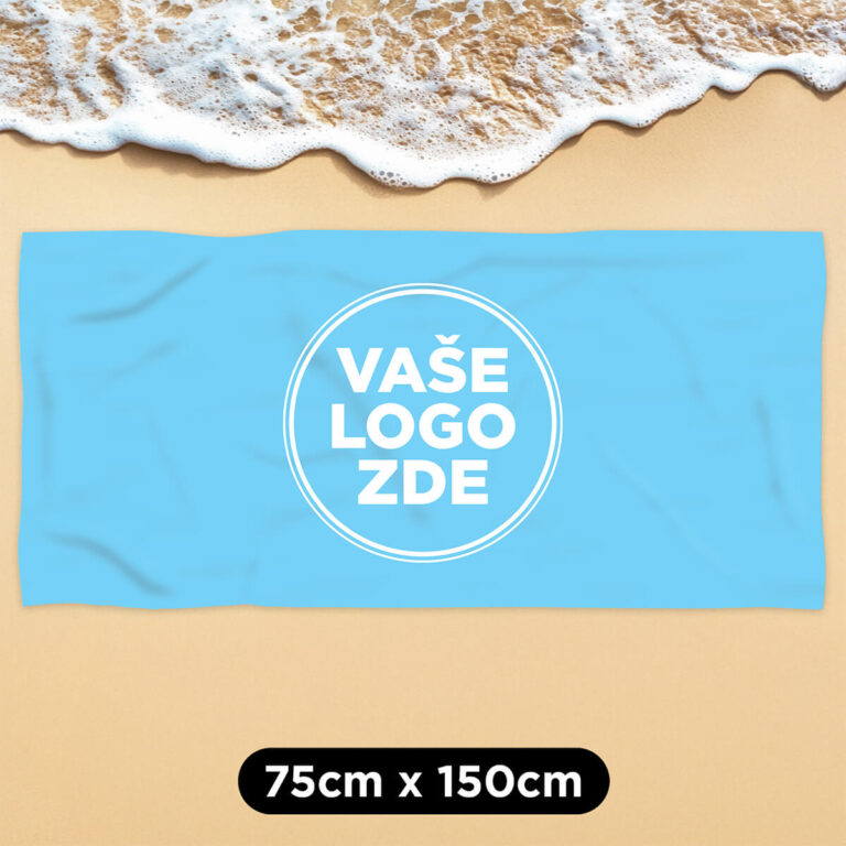 Personalizovaná plážová osuška s vaším logem