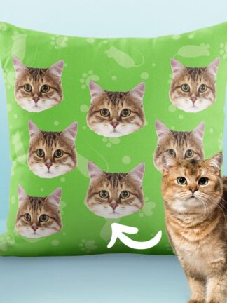 Personalizovaný polštář s vaší kočkou