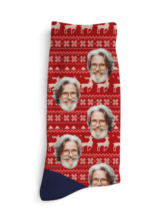 Personalizované ponožky - Vánoční svetr