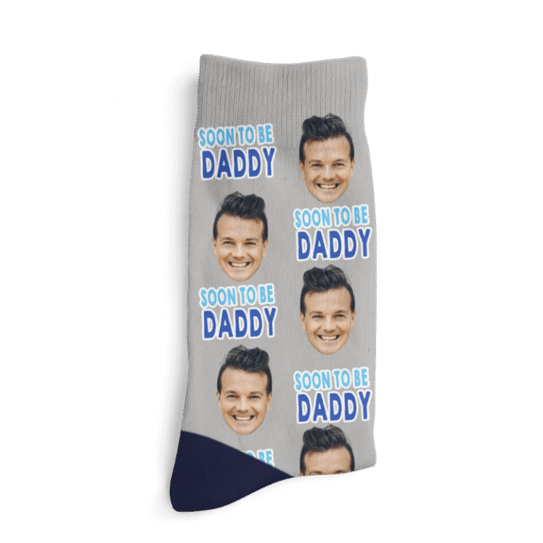Personalizované ponožky - Brzy budeš táta
