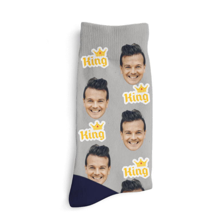 Personalizované ponožky - Král