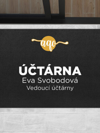 Personalizovaná rohožka – Profesionální vstup