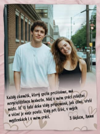 Personalizovaná deka - Vždy při tobě