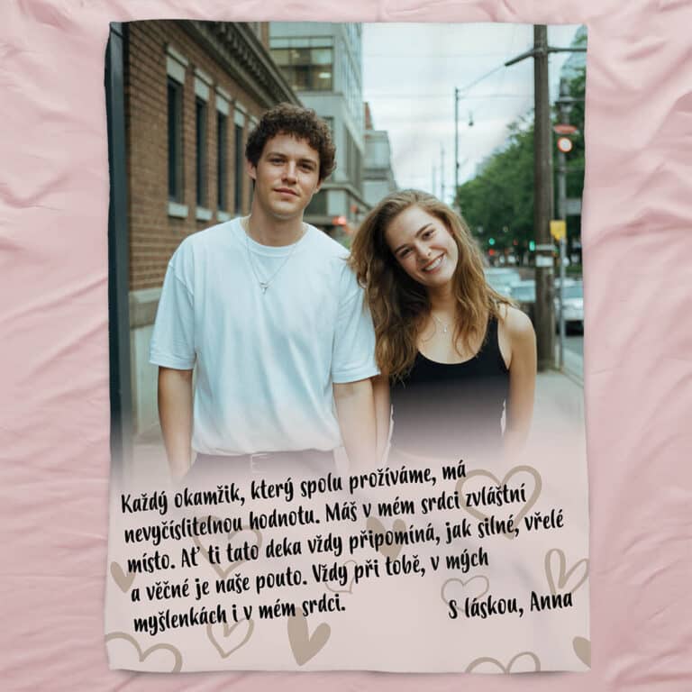 Personalizovaná deka - Vždy při tobě