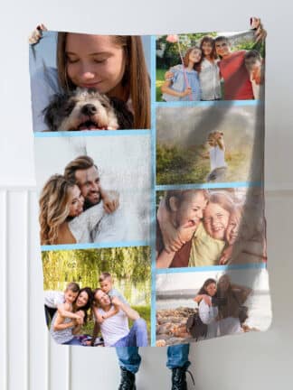 Personalizovaná deka s koláží