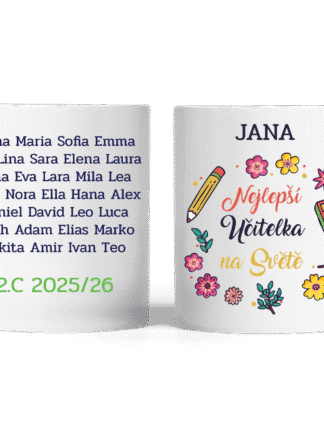 Personalizovaný hrnek - Nejlepší učitelka na světě