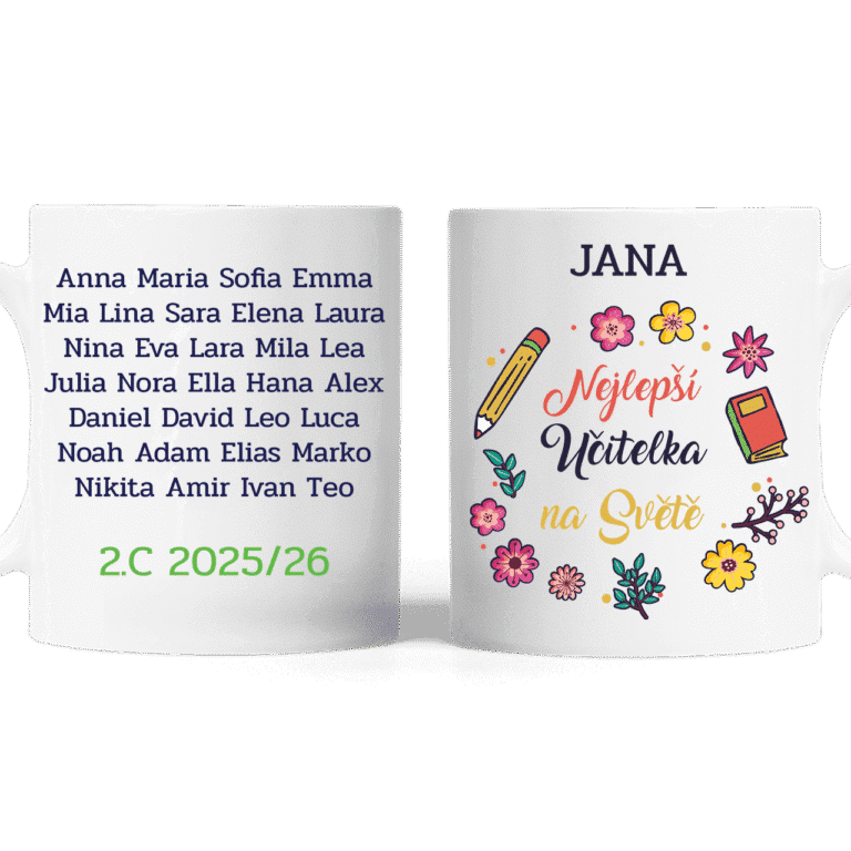 Personalizovaný hrnek - Nejlepší učitelka na světě