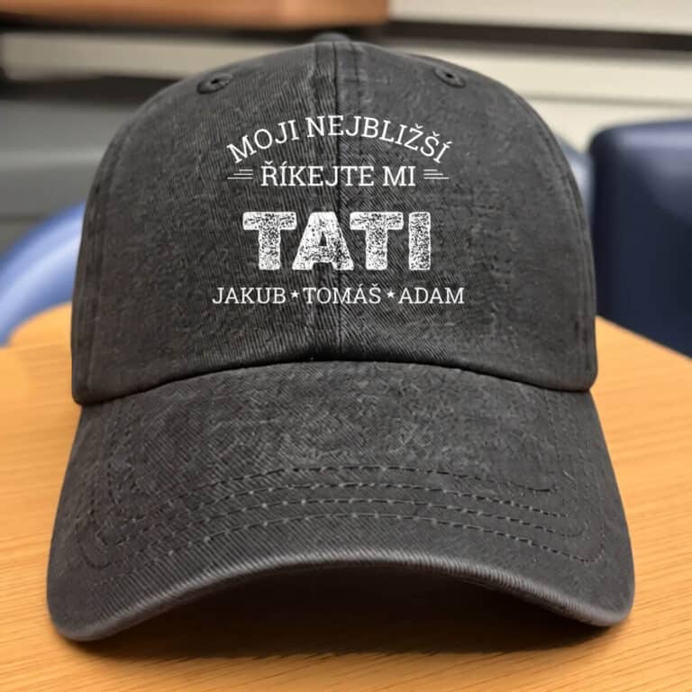 Personalizovaná kšiltovka - Tati