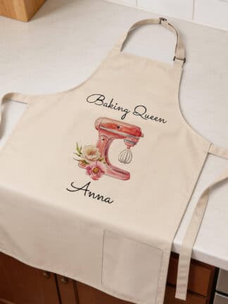 Personalizovaná zástěra - Baking queen