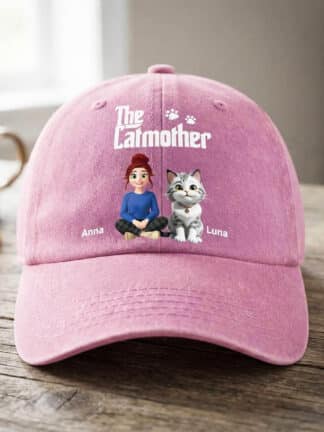 Personalizovaná kšiltovka - The Catmother