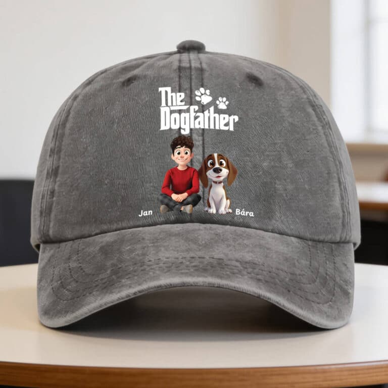 Personalizovaná kšiltovka - The Dogfather