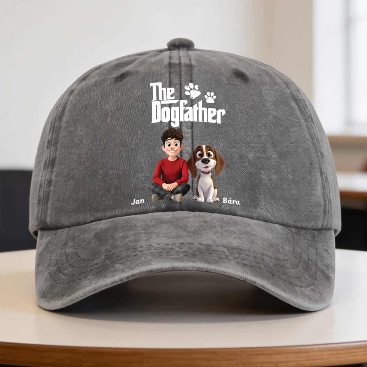 Personalizovaná kšiltovka - The Dogfather