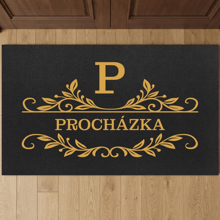 Personalizovaná rohožka s vaším příjmením
